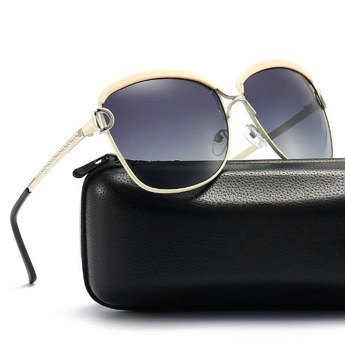 Óculos de Sol Feminino Quadrado Lunette - DermeBela