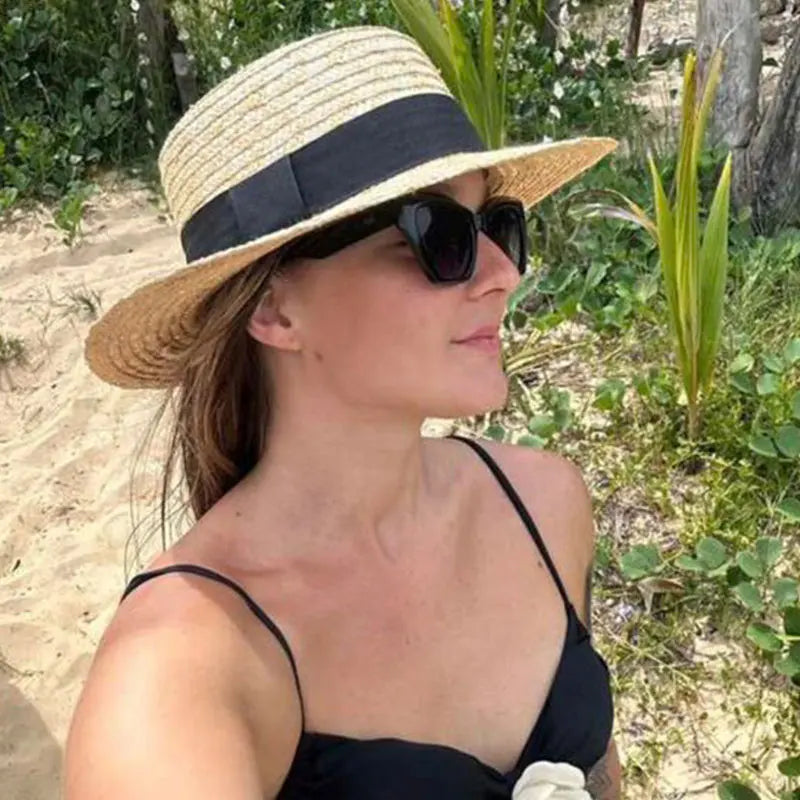 Chapéu de Palha Hoed Damas - DermeBela