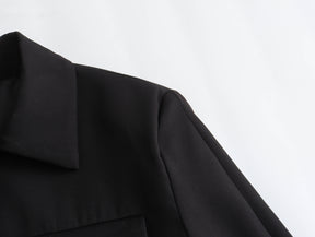 Casaco Feminino Aviador  com Botões e Detalhes de Bolsos - DermeBela