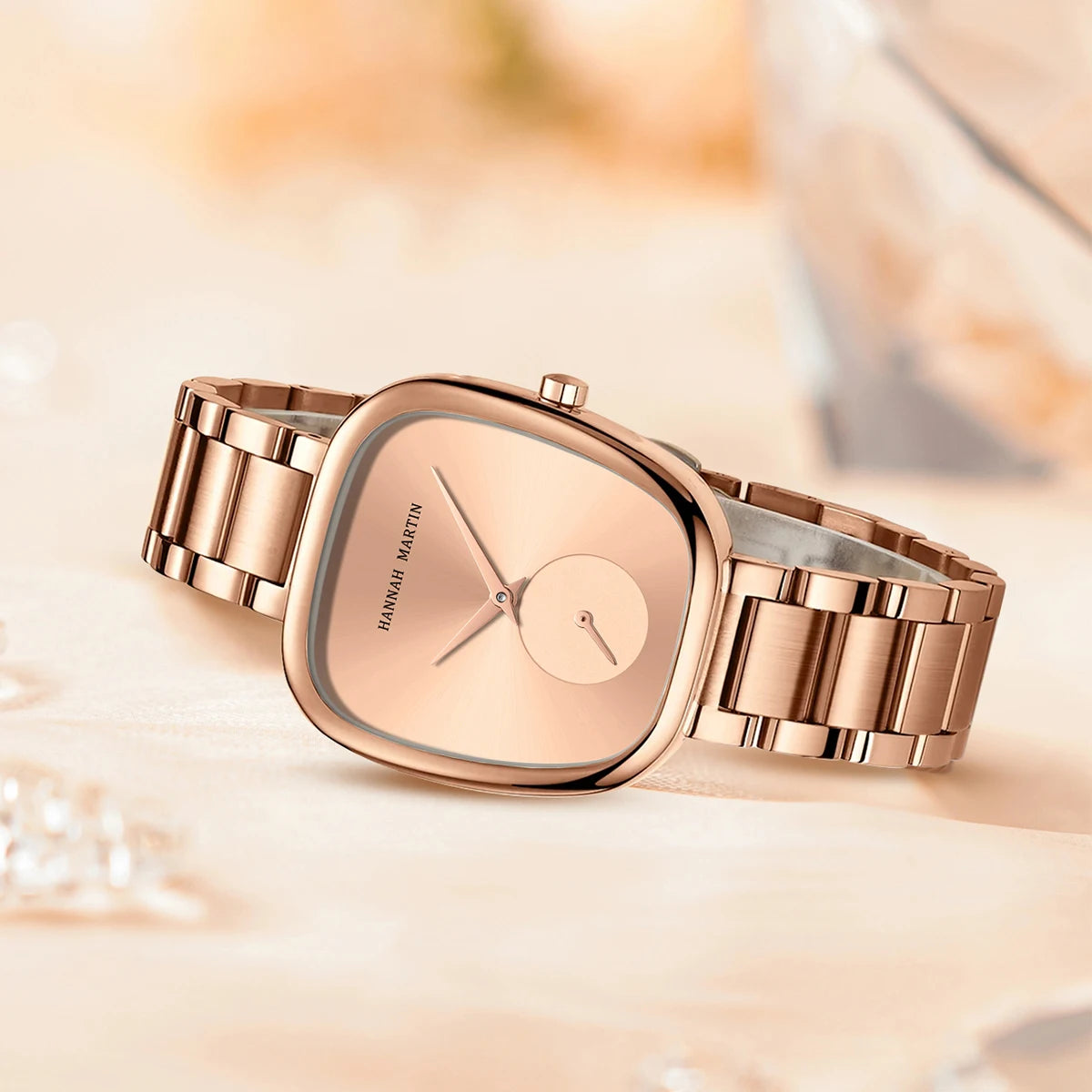 Relógio Feminino Tonneau - DermeBela