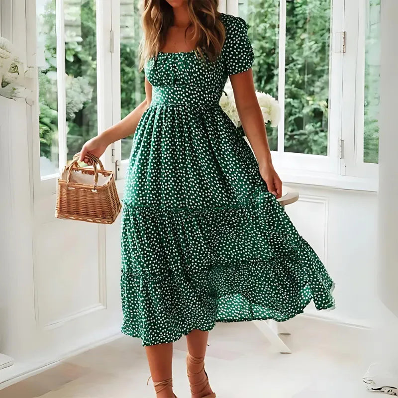 Vestido Sofia Vintage Estampados - DermeBela