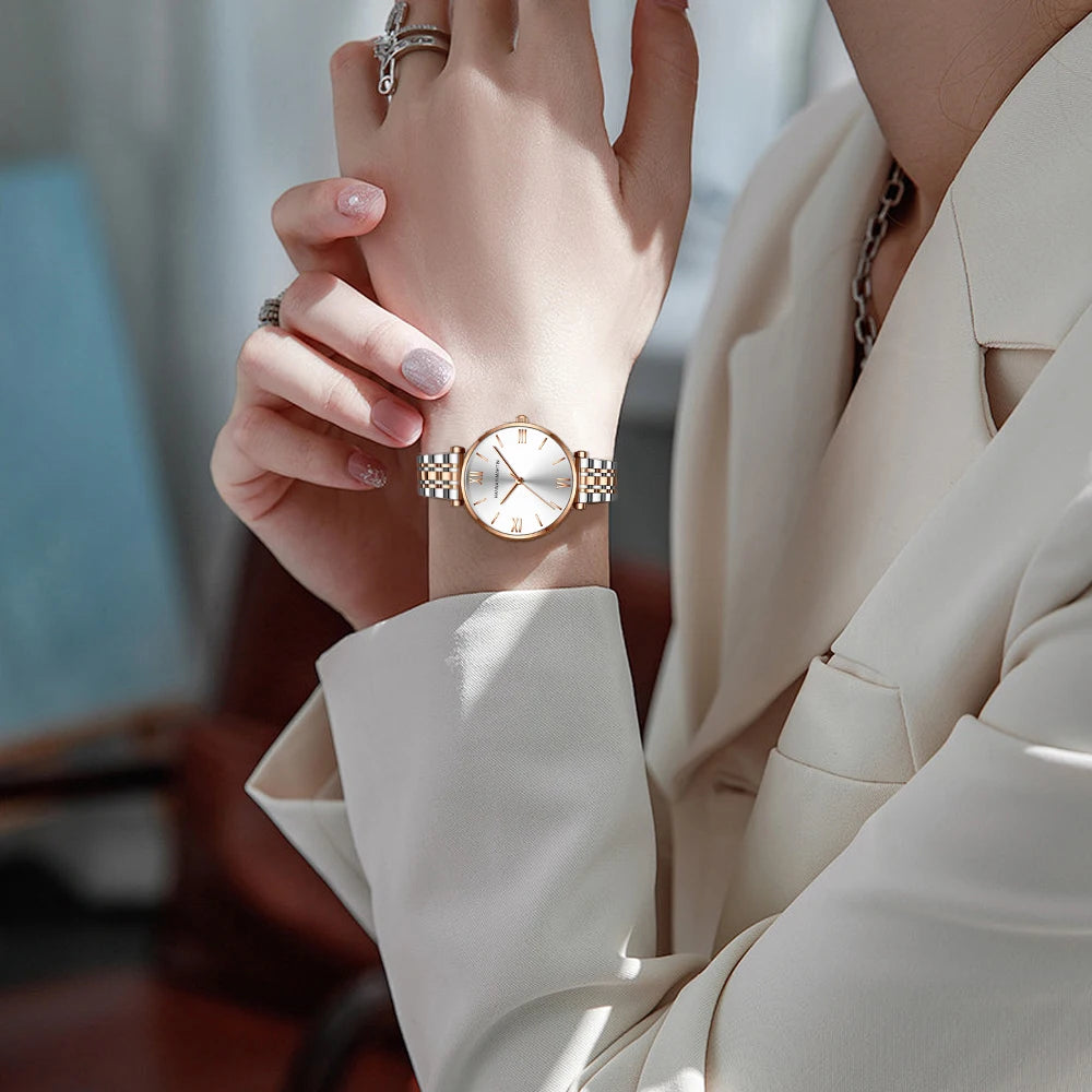 Relógio Feminino Elegância Clássica - DermeBela