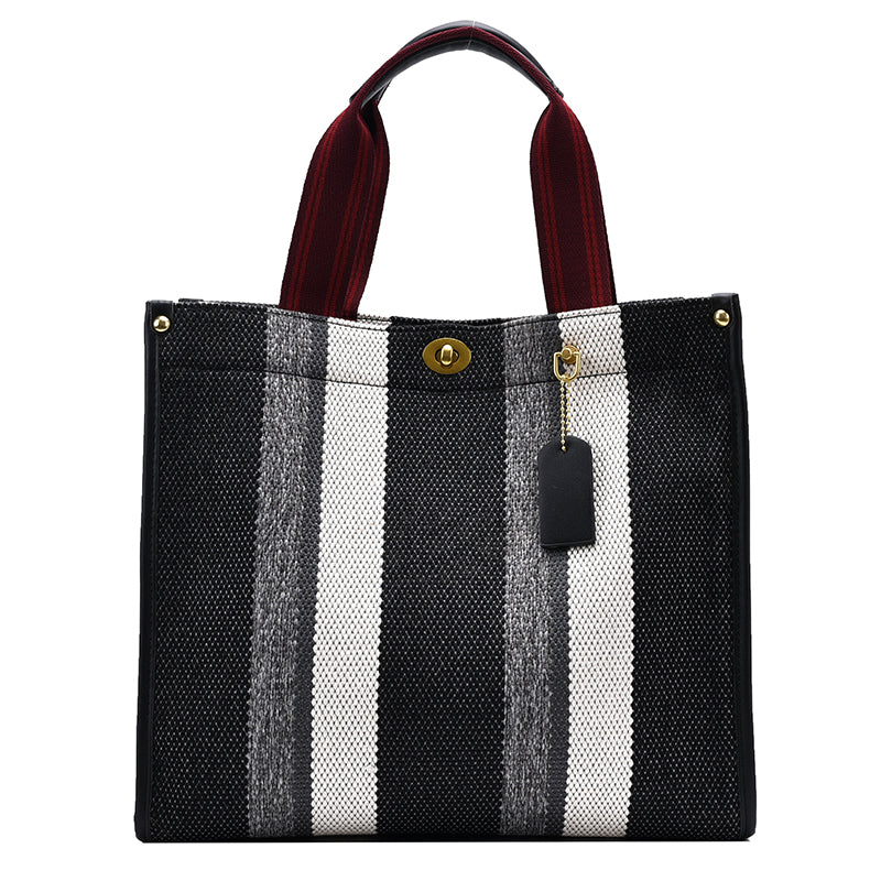 Bolsa Tote Vintage Listrada, Estilo e Funcionalidade - DermeBela