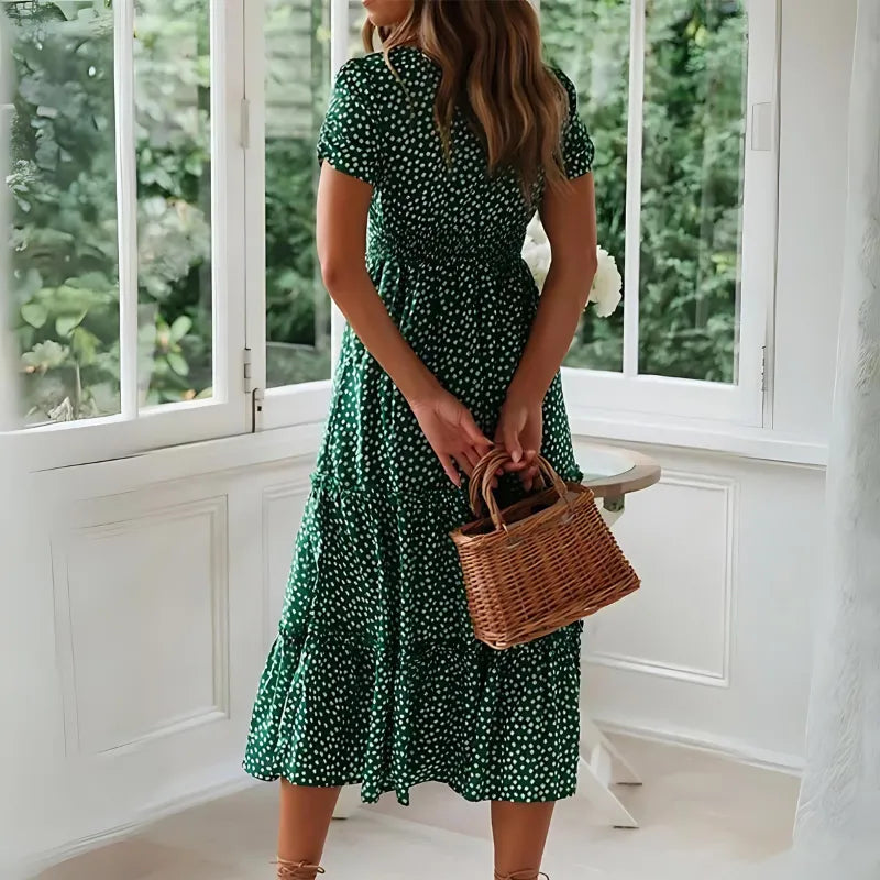 Vestido Sofia Vintage Estampados - DermeBela