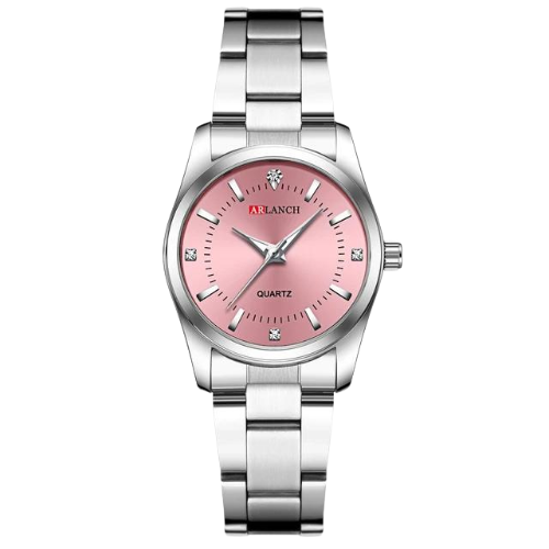 Relógio Feminino Minimalista com detalhe de Strass - DermeBela