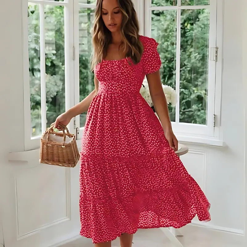 Vestido Sofia Vintage Estampados - DermeBela