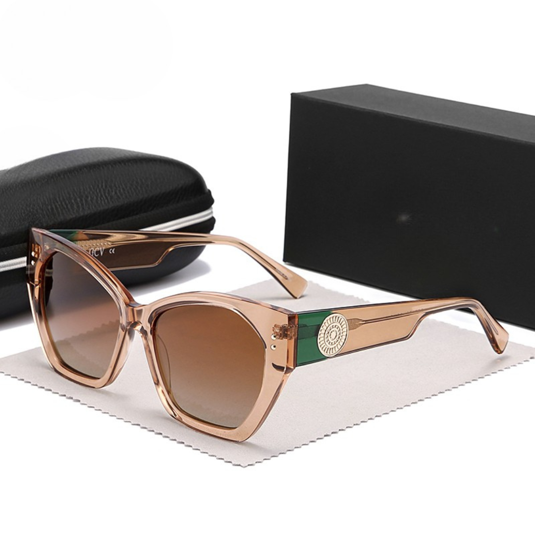 Óculos de Sol Feminino Luxo Borboleta - DermeBela