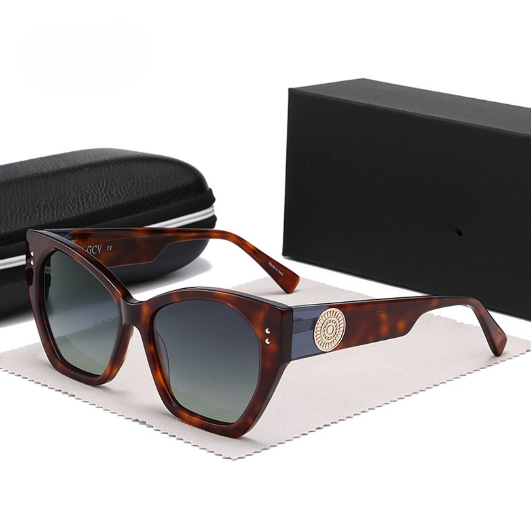 Óculos de Sol Feminino Luxo Borboleta - DermeBela