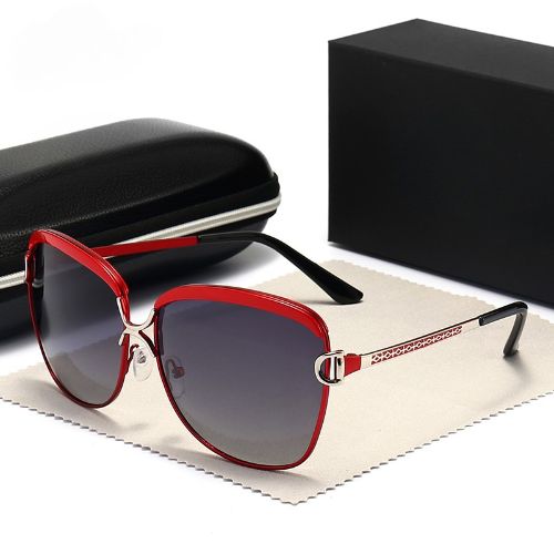Óculos de Sol Feminino Quadrado Lunette - DermeBela
