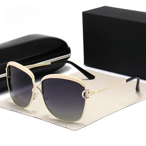 Óculos de Sol Feminino Quadrado Lunette - DermeBela