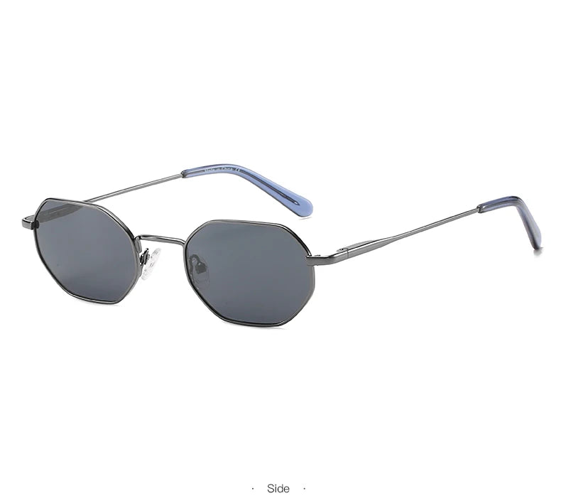 Óculos de Sol Feminino Retro Poligonal Polarizado - DermeBela