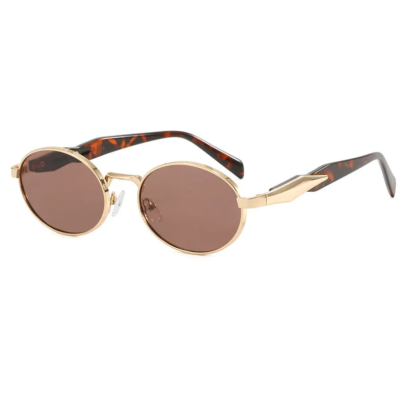 Óculos de Sol Feminino Chic Oval - DermeBela
