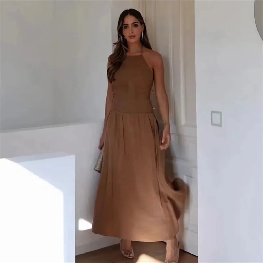 Vestido Tendência Verão Europeu - DermeBela