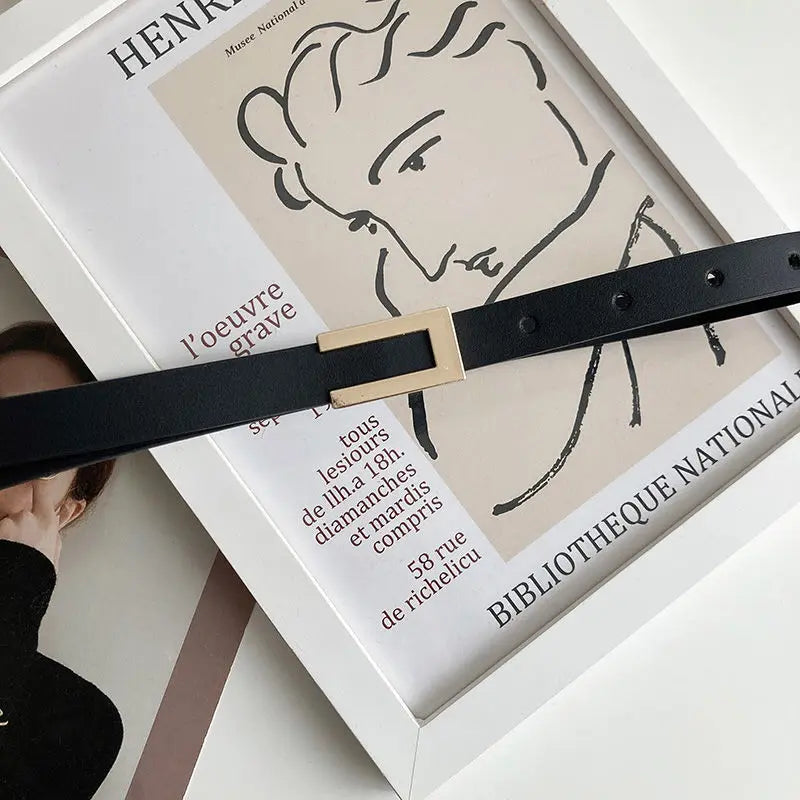 Cinto Feminino Versátil Preto - DermeBela