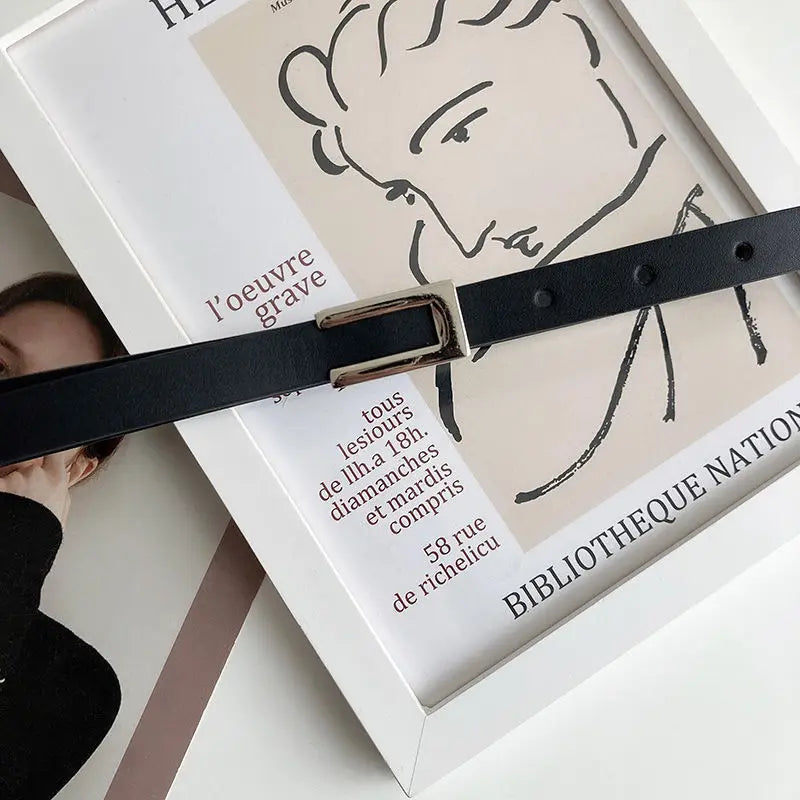 Cinto Feminino Versátil Preto - DermeBela