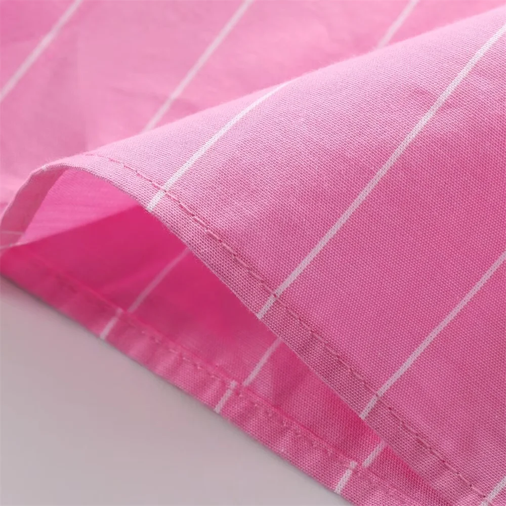 Conjunto Pink - Camisa Recortada e Calça com Cordão ajustavél - DermeBela