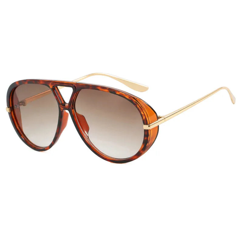 Óculos de Sol Feminino Diva Oversized - DermeBela