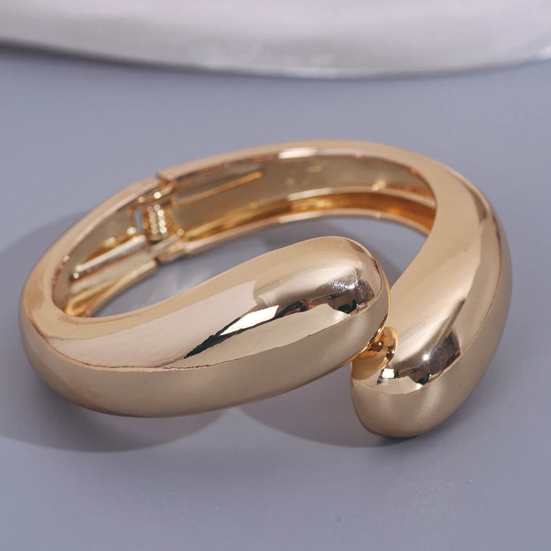 Bracelete Serpente Dourado - DERMEBELA