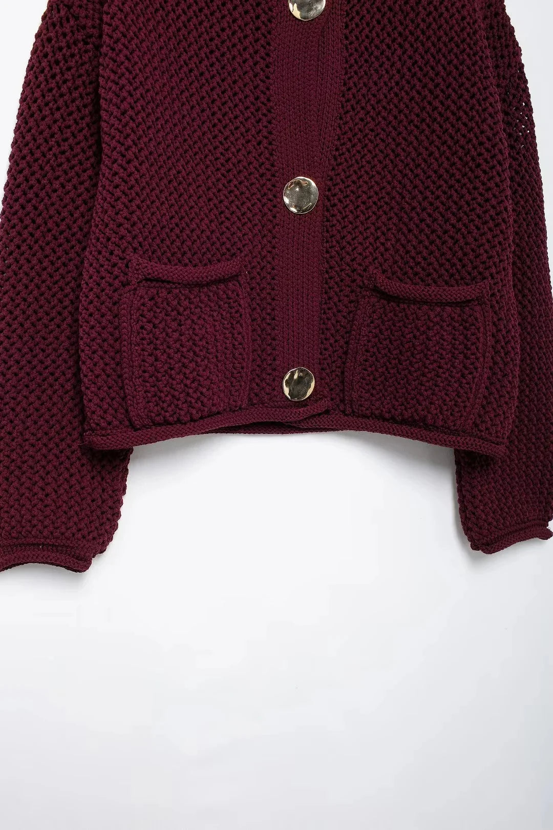Cardigã Feminino em Crochê - DermeBela