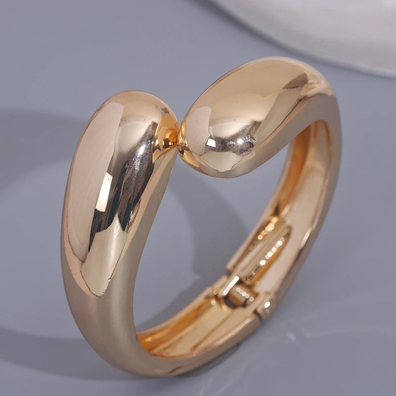 Bracelete Serpente Dourado - DERMEBELA