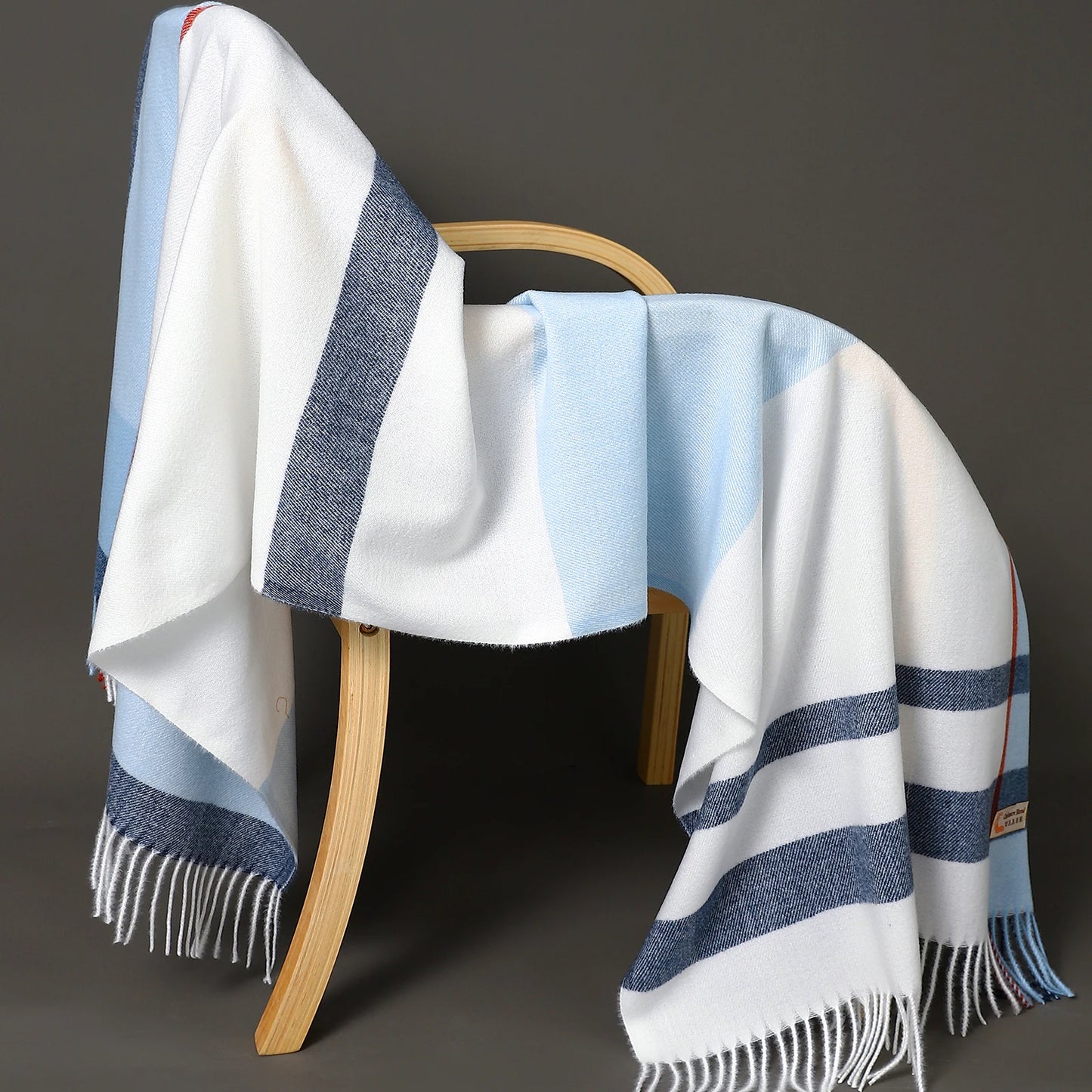 Echarpe Estilo Europeu Xadrez – DermeBela