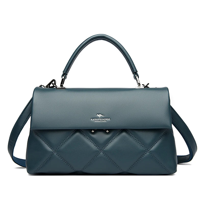 Bolsa Soft Luxe em Couro Macio – DermeBela