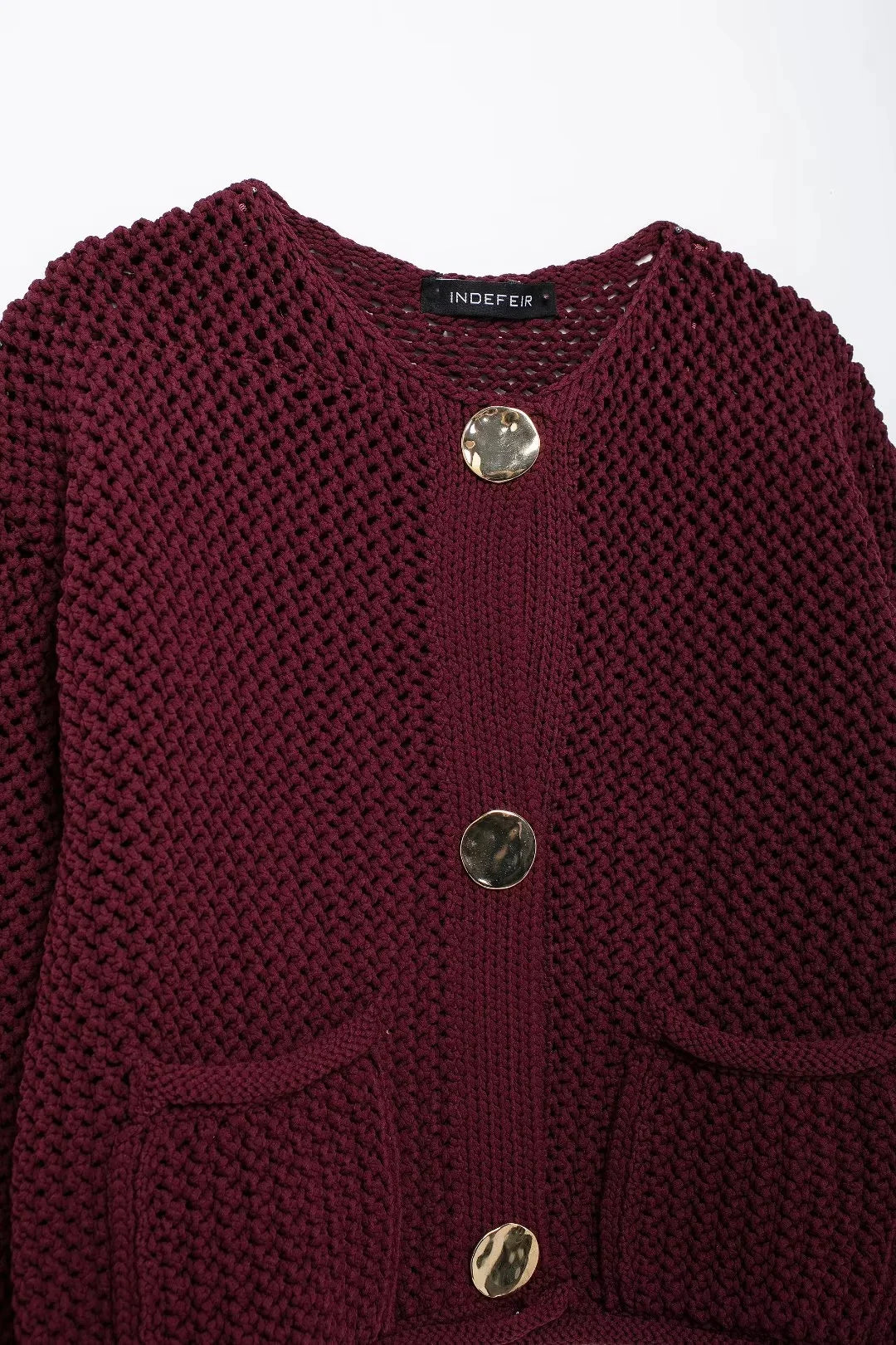 Cardigã Feminino em Crochê - DermeBela