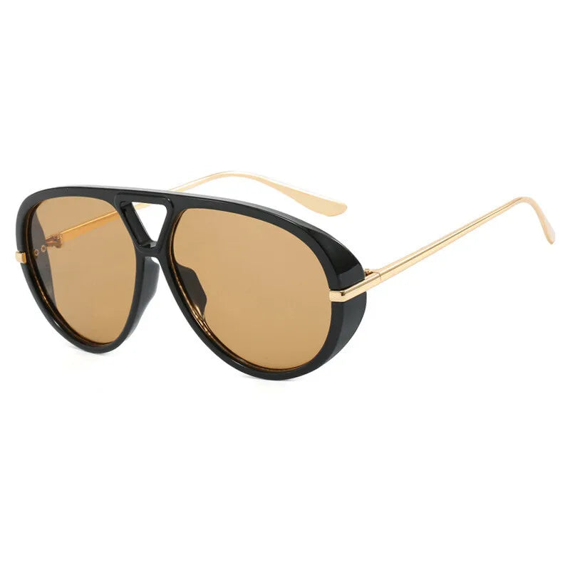 Óculos de Sol Feminino Diva Oversized - DermeBela