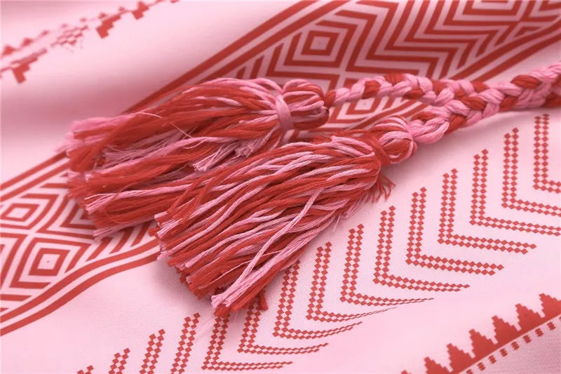 Vestido de Verão com Detalhe de Crochê e Bordado - DermeBela