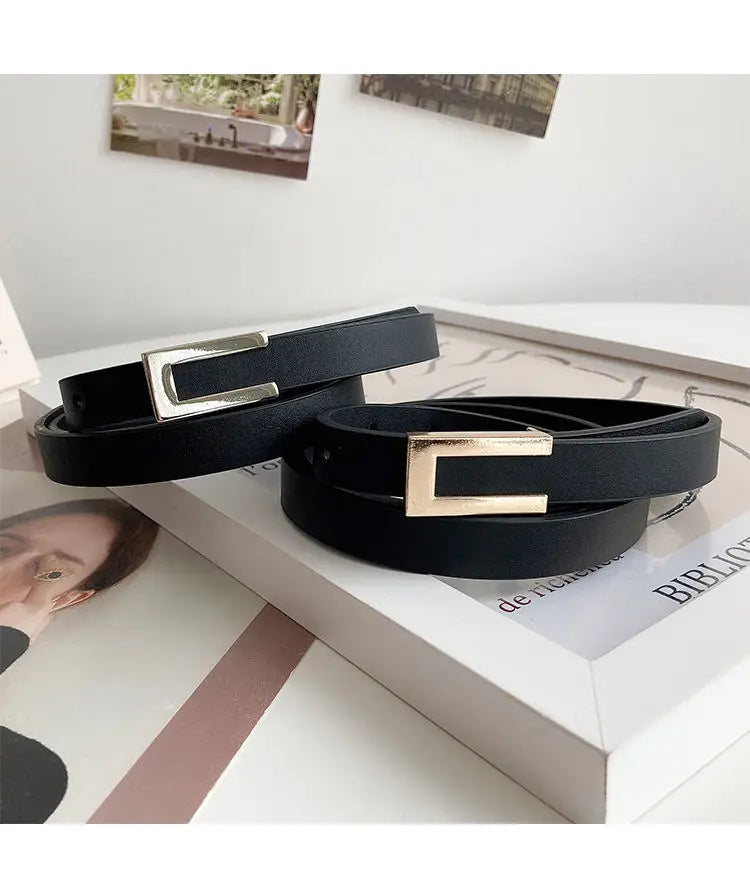 Cinto Feminino Versátil Preto - DermeBela
