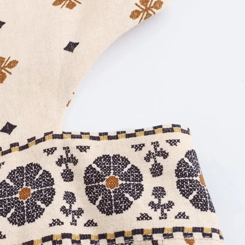 Vestido Longo com Recorte Oco e Sem Mangas - DermeBela