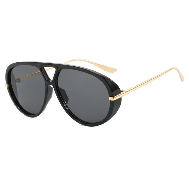 Óculos de Sol Feminino Diva Oversized - DermeBela
