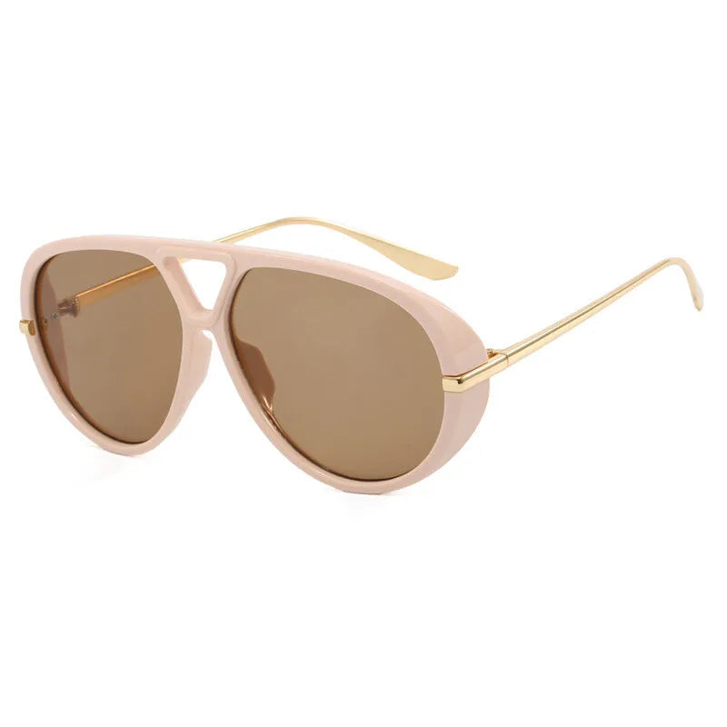 Óculos de Sol Feminino Diva Oversized - DermeBela