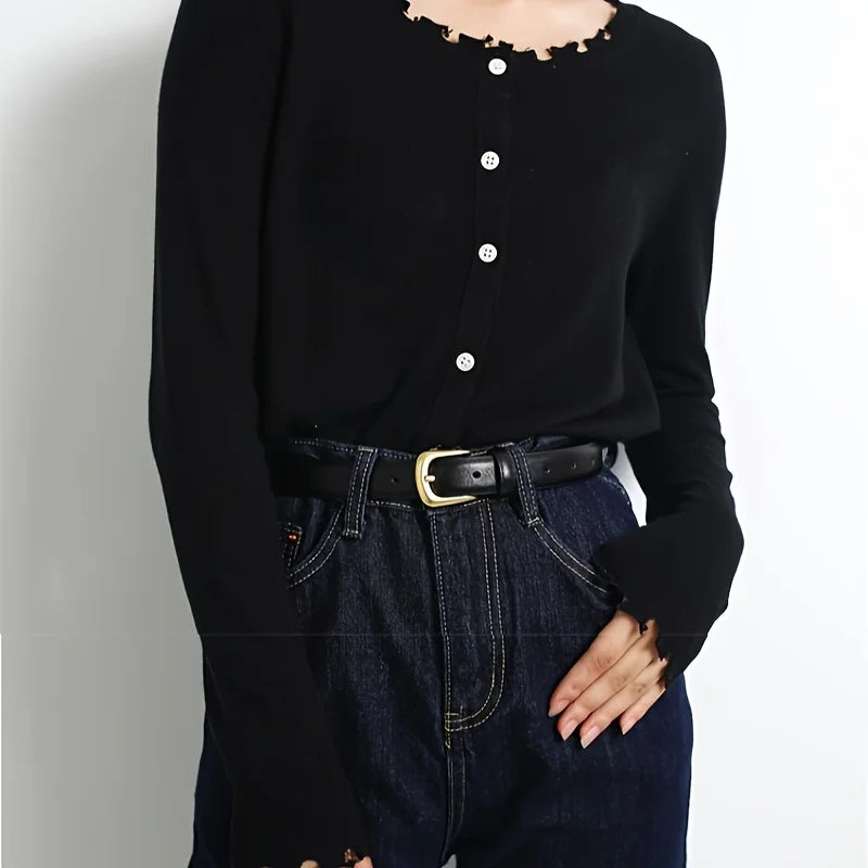 Cinto Feminino Minimalista Elegante - DermeBela