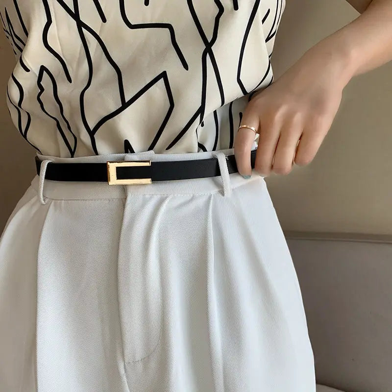 Cinto Feminino Versátil Preto - DermeBela