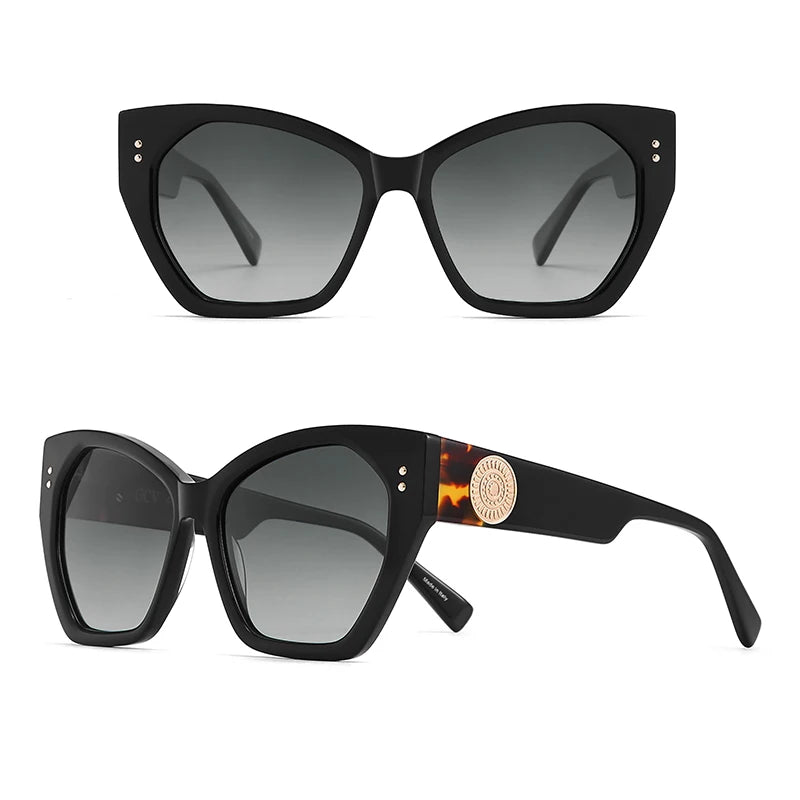 Óculos de Sol Feminino Luxo Borboleta - DermeBela