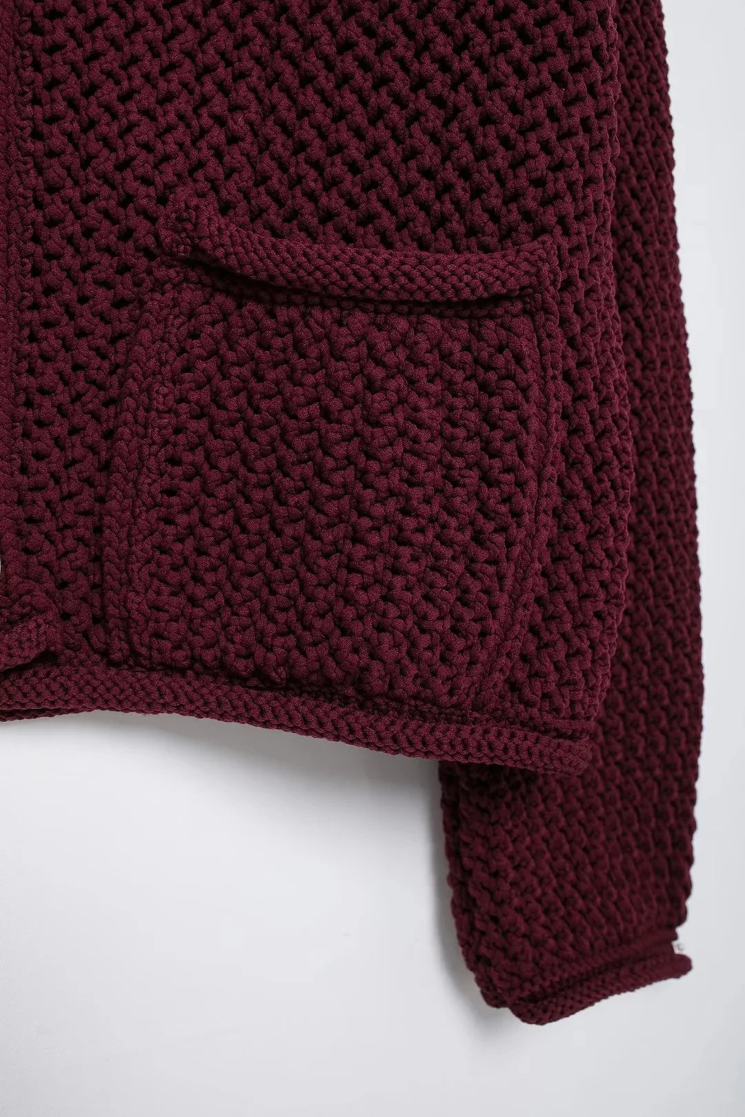 Cardigã Feminino em Crochê - DermeBela