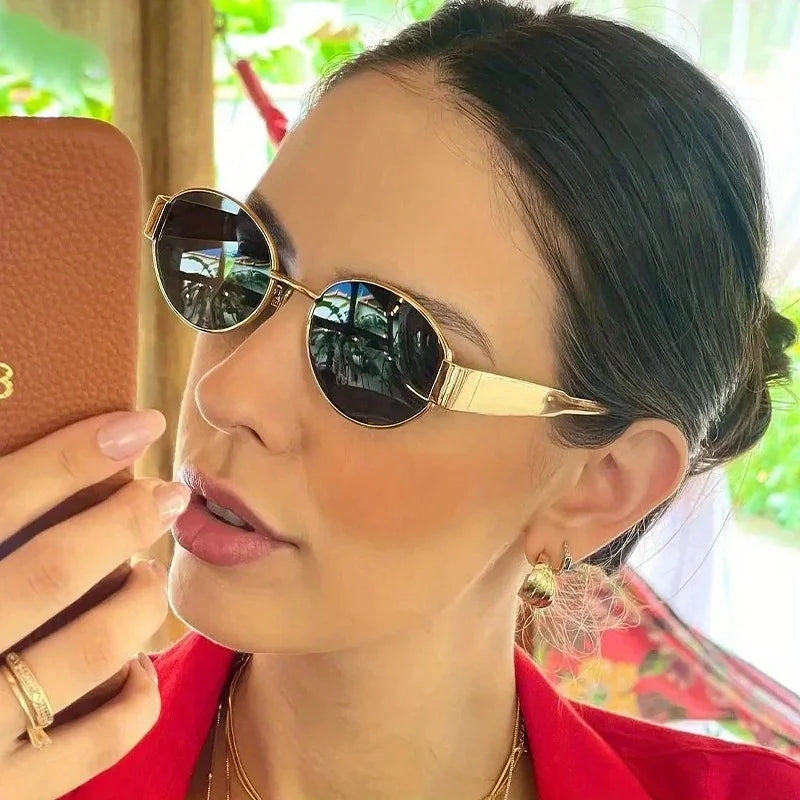 Óculos de Sol Feminino Solari Glam - DermeBela