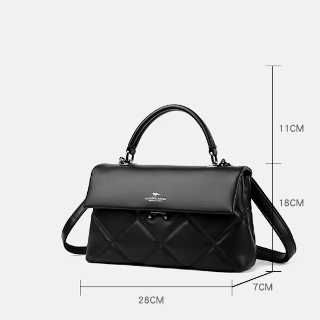 Bolsa Soft Luxe em Couro Macio – DermeBela